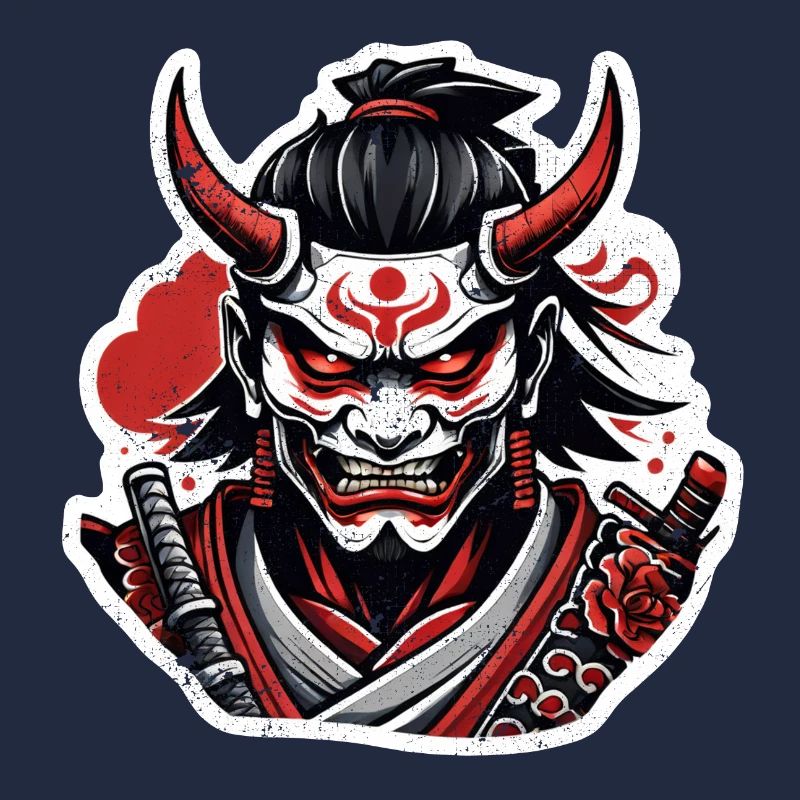 Samurai-Krieger - Japan - Dämon