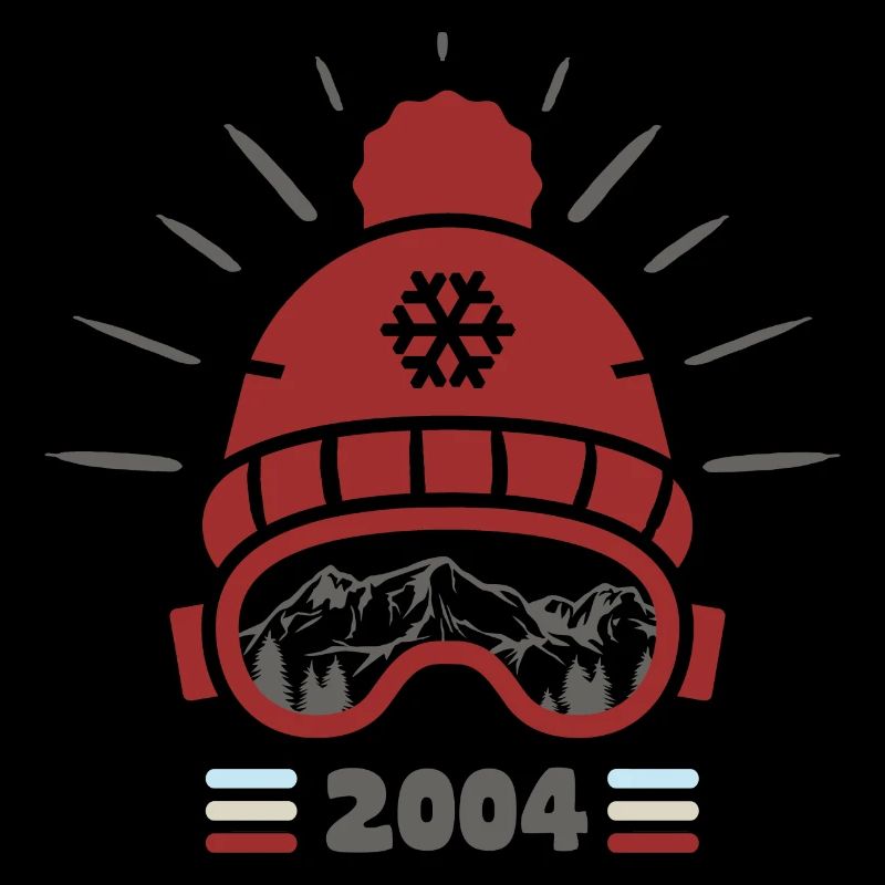 2004 Birthday Born in 2004 Skiing