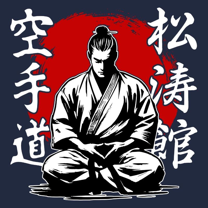 Samurai Shotokan Karate Stil Kampfkunst