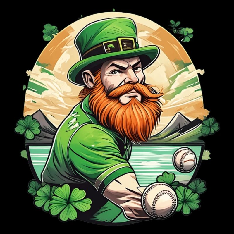 St. Patrick’s Day Shamrock Baseball