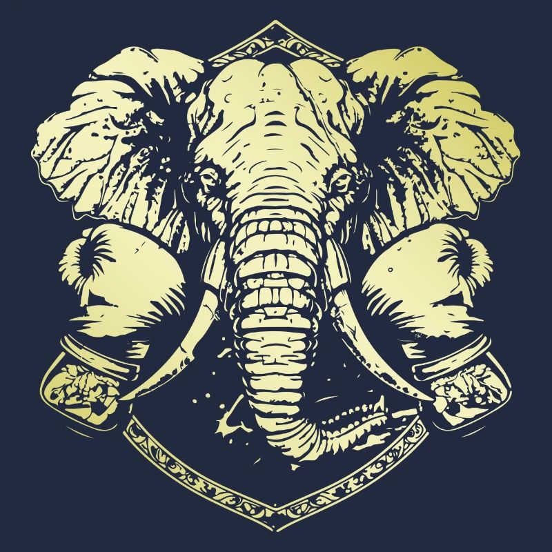 Boxer éléphant