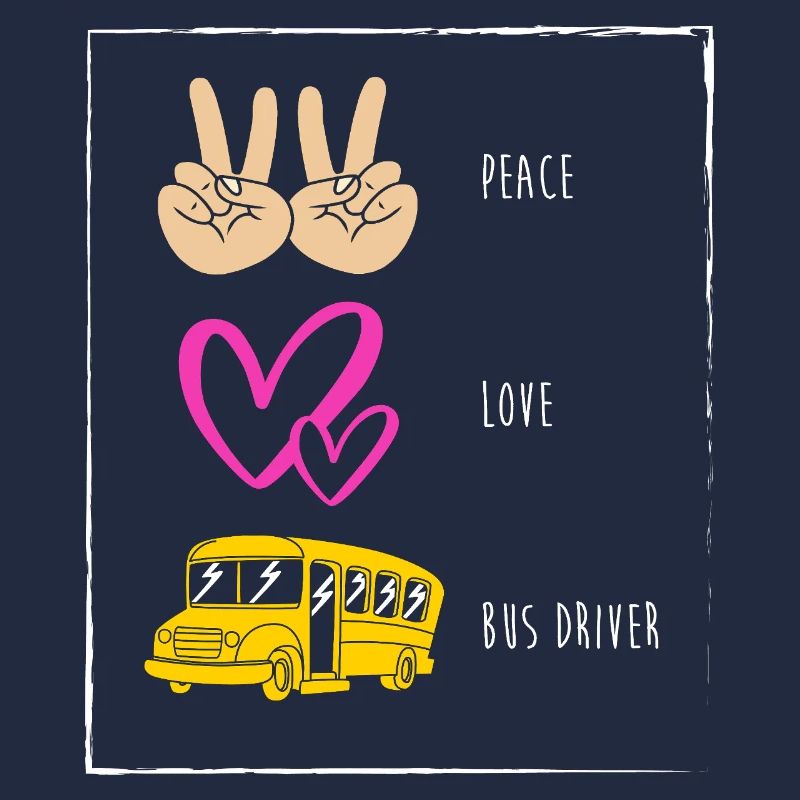 Schulbusfahrer Schulbus