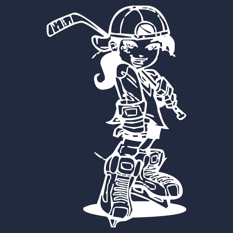 Eishockey-Mädchen