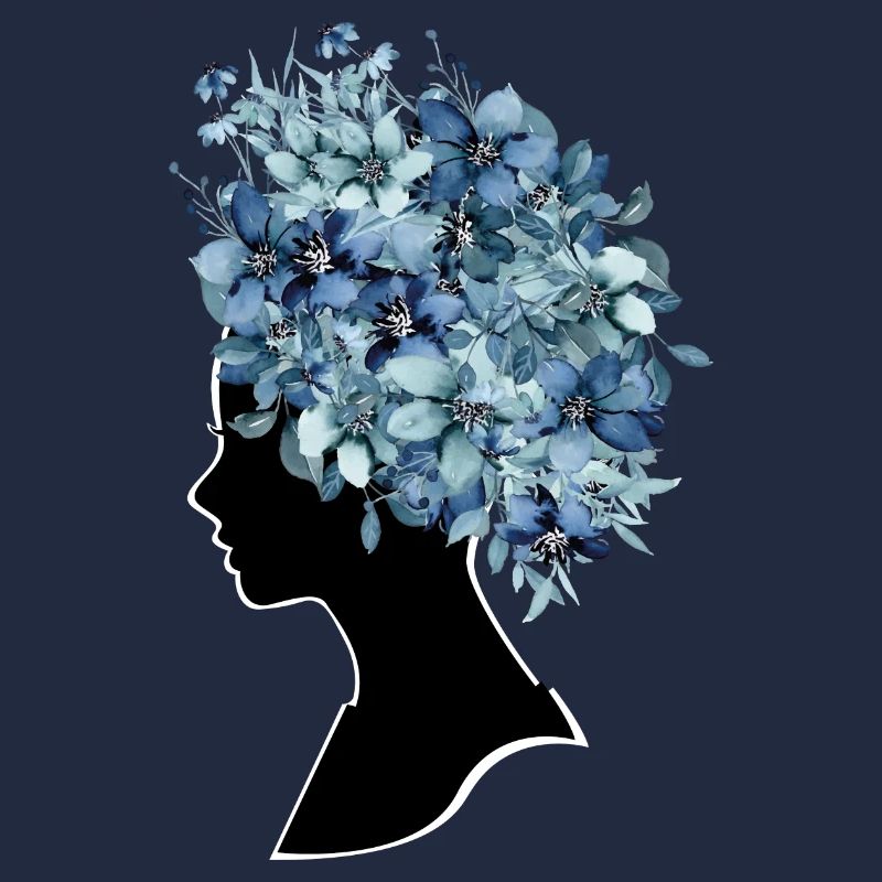 Fleurs bleues