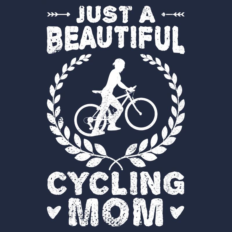 Fahrradfahrer Mutter