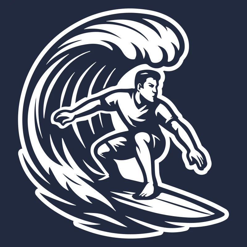 Surfer Wave Surfing