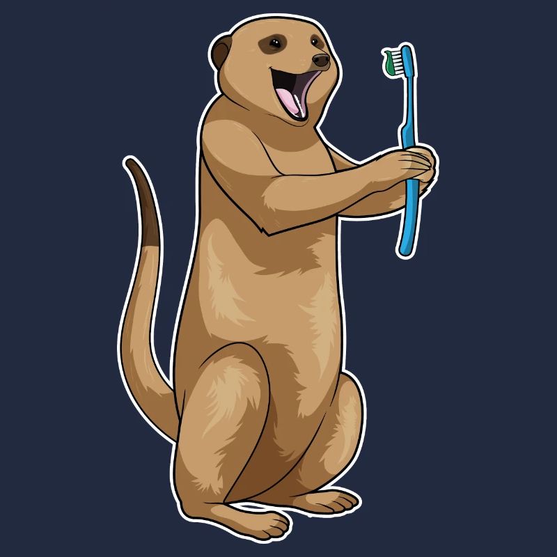 Brosse à dents à suricate