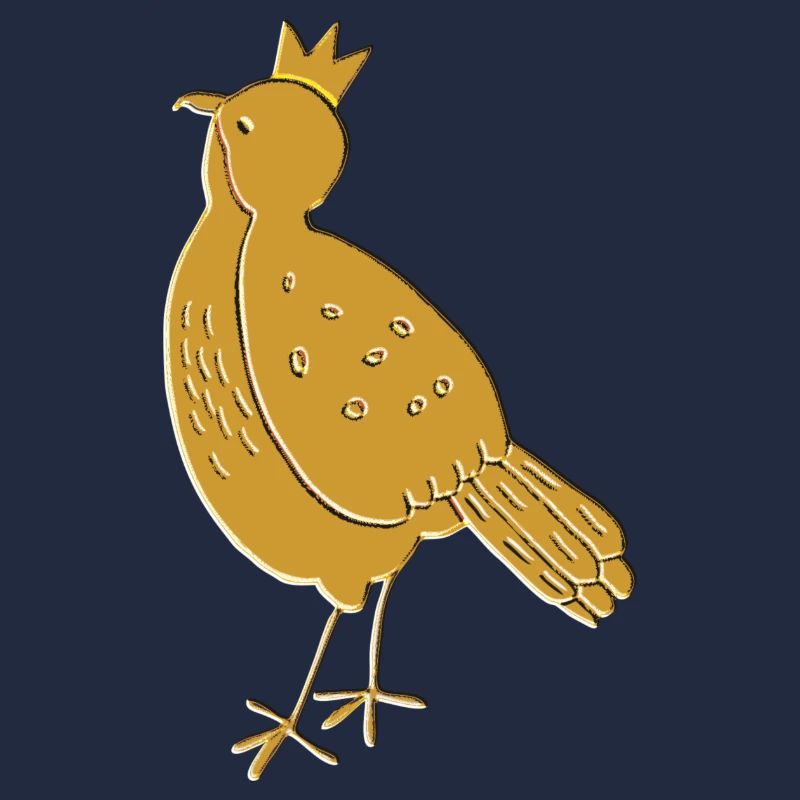 Oiseau Ocre Or