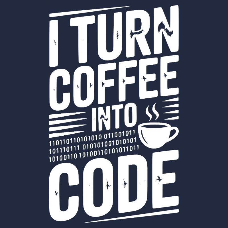Je transforme le café en code