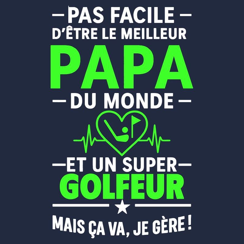 Herz + Golf – Super Papa Golfer