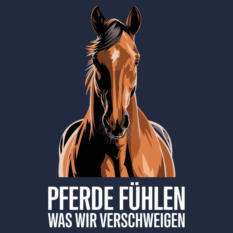Horses feel what we conceal Saying for