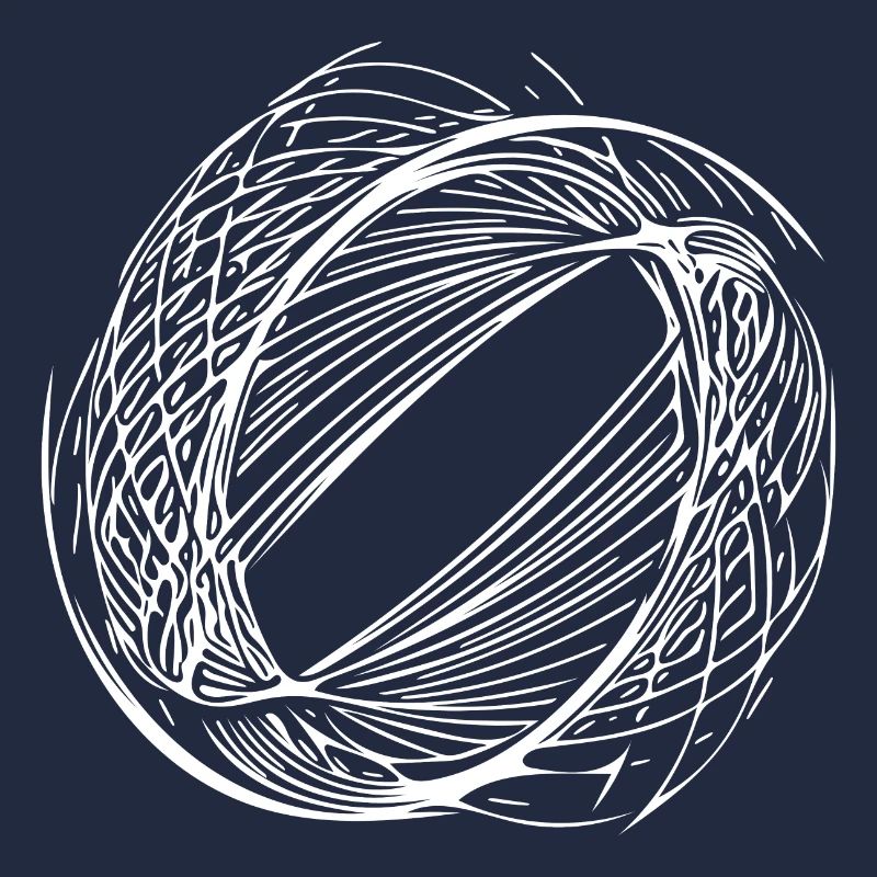 Lignes de cercle géométriques