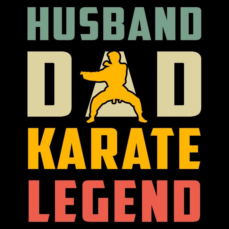 Husband Dad Karate Legend