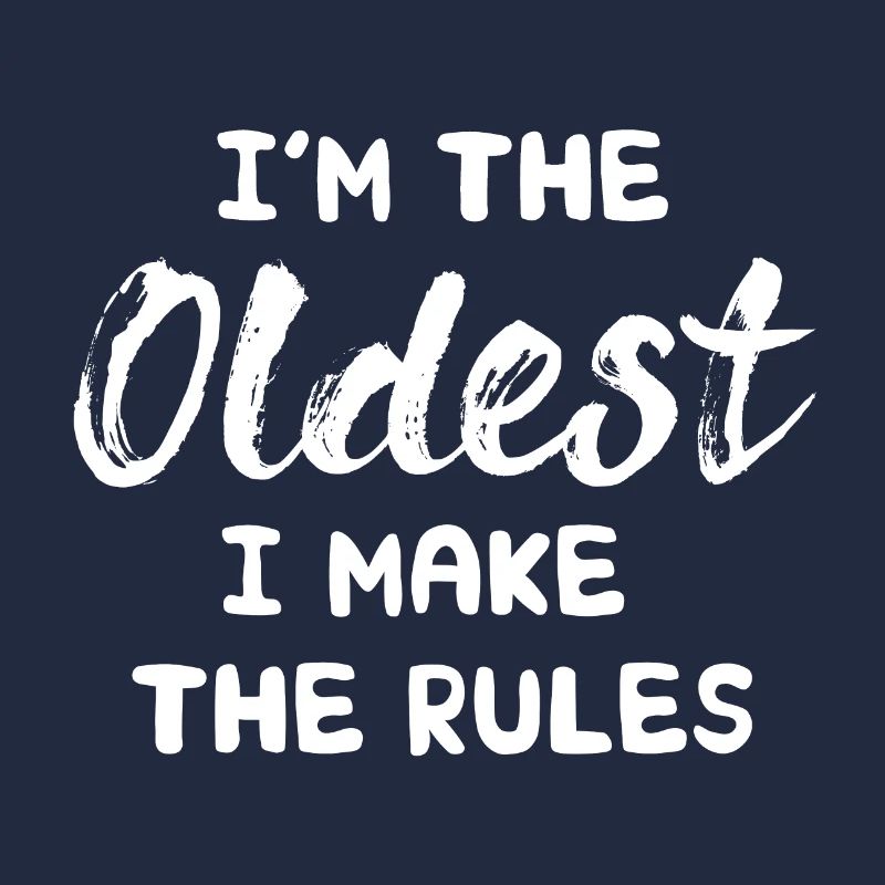Funny Siblings: I'm The Oldest I Make The Rules