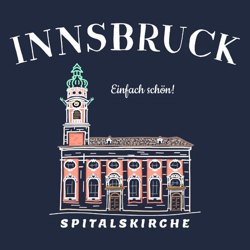 Innsbruck Autriche, tout simplement beau dessin