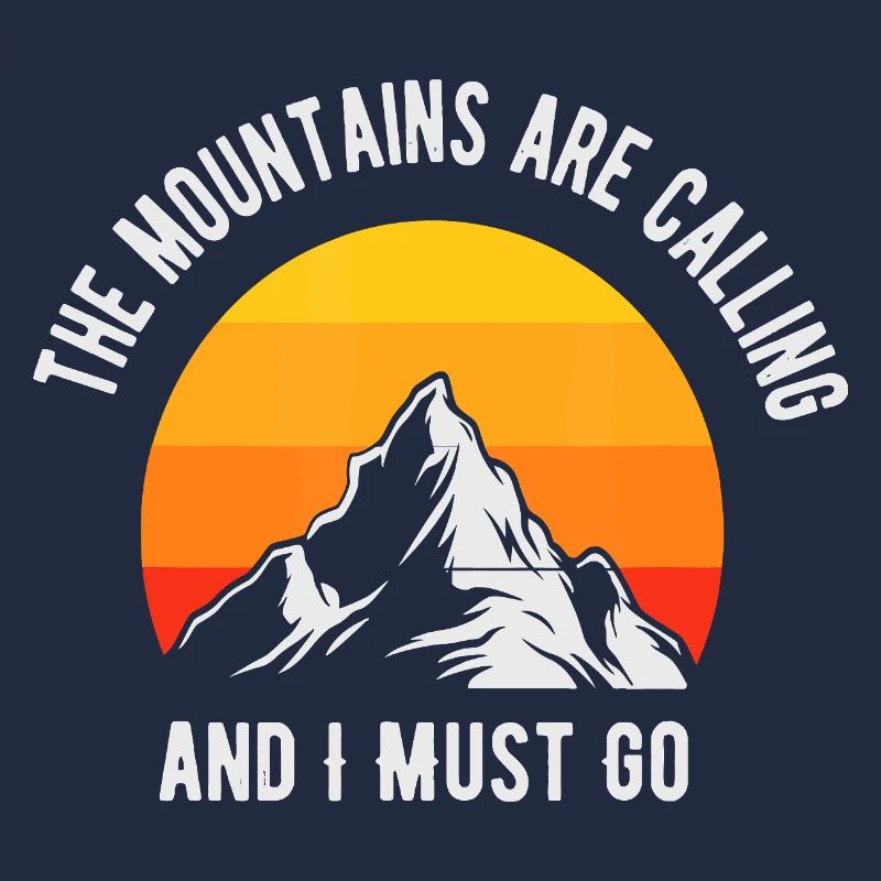 Mountains Are Calling Sunset Peak