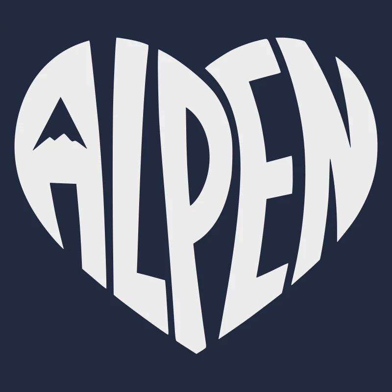 Alpine Heart Design - Variable Design Colour
