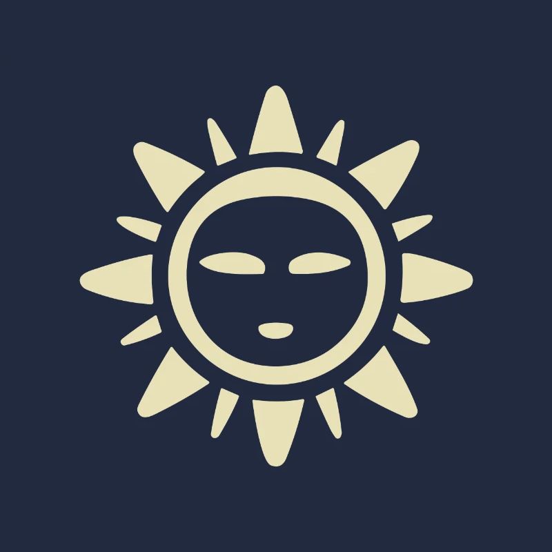 Abstrait Soleil Soleil Art abstrait