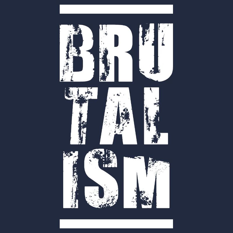 BRUTALISMUS Typografie, Kunstgestaltung,