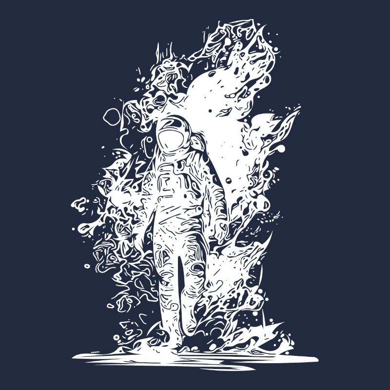 Space Dust Astronauts Outdoor Walk