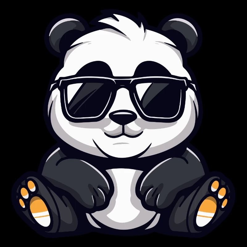 Panda Cool Animal