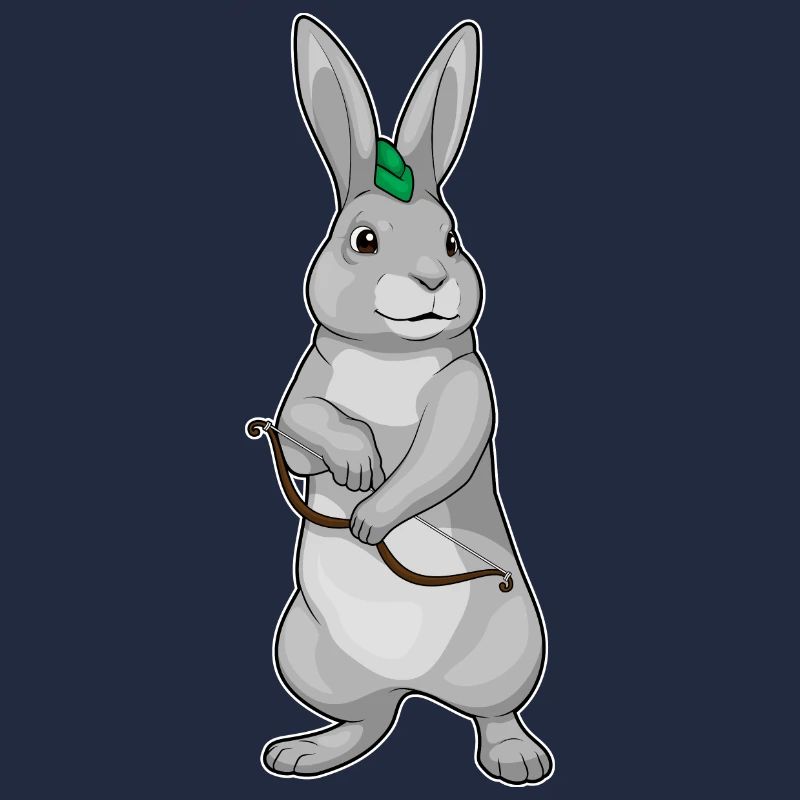 Hase Bogenschütze Bogen