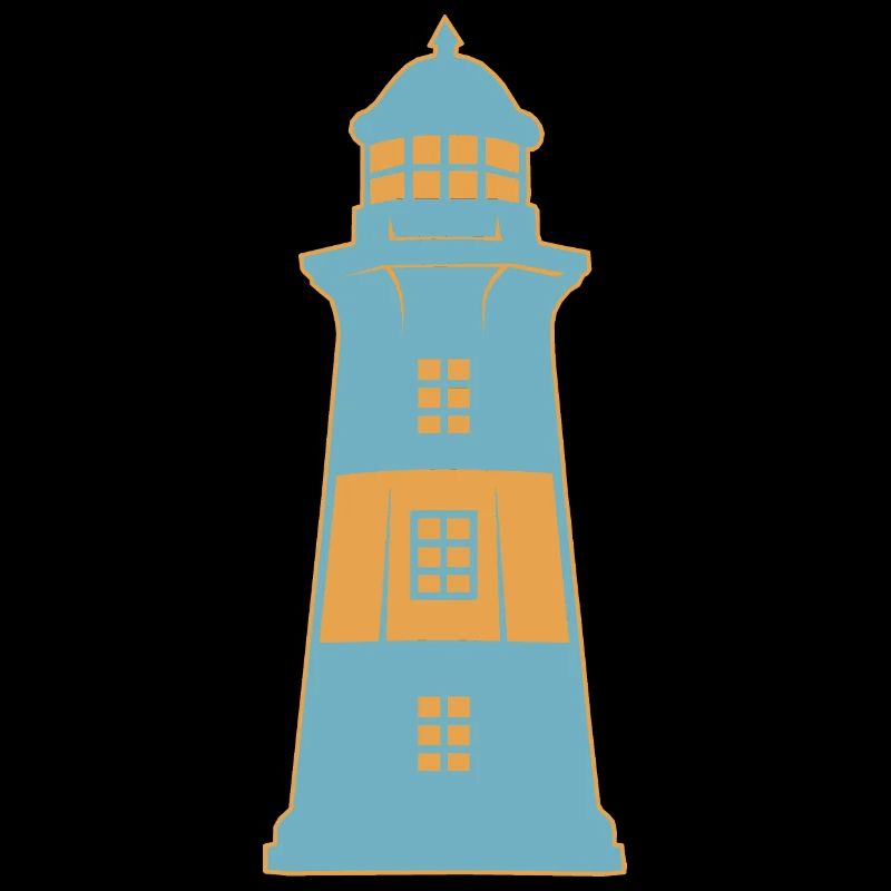Phare sur la côte maritime