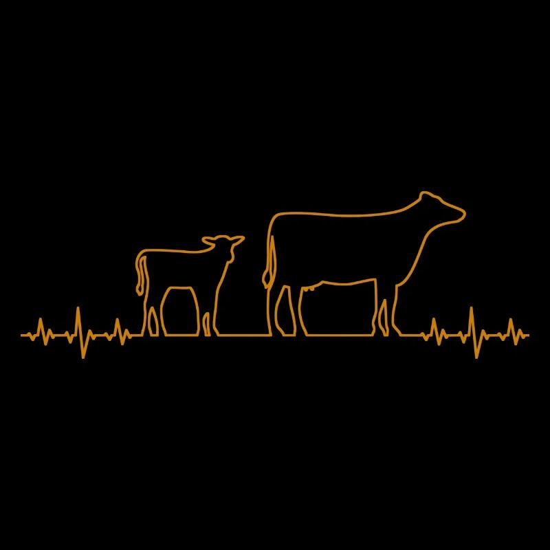 Taureau de veau vache