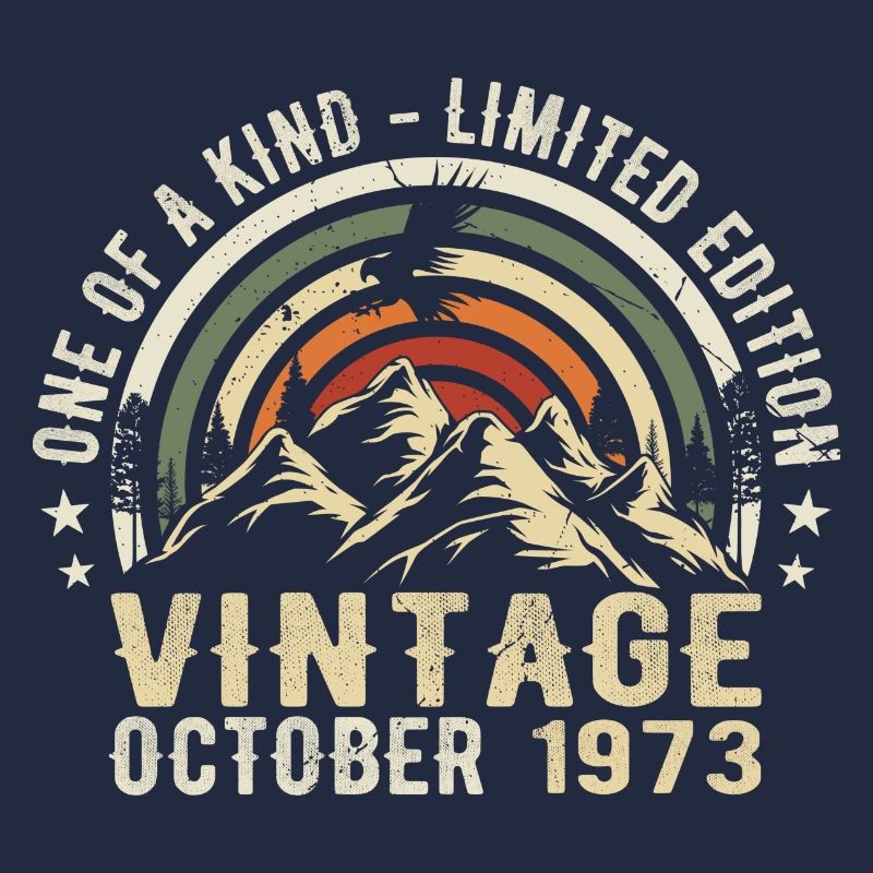 Anniversaire Octobre 1973 - Born in October 1973