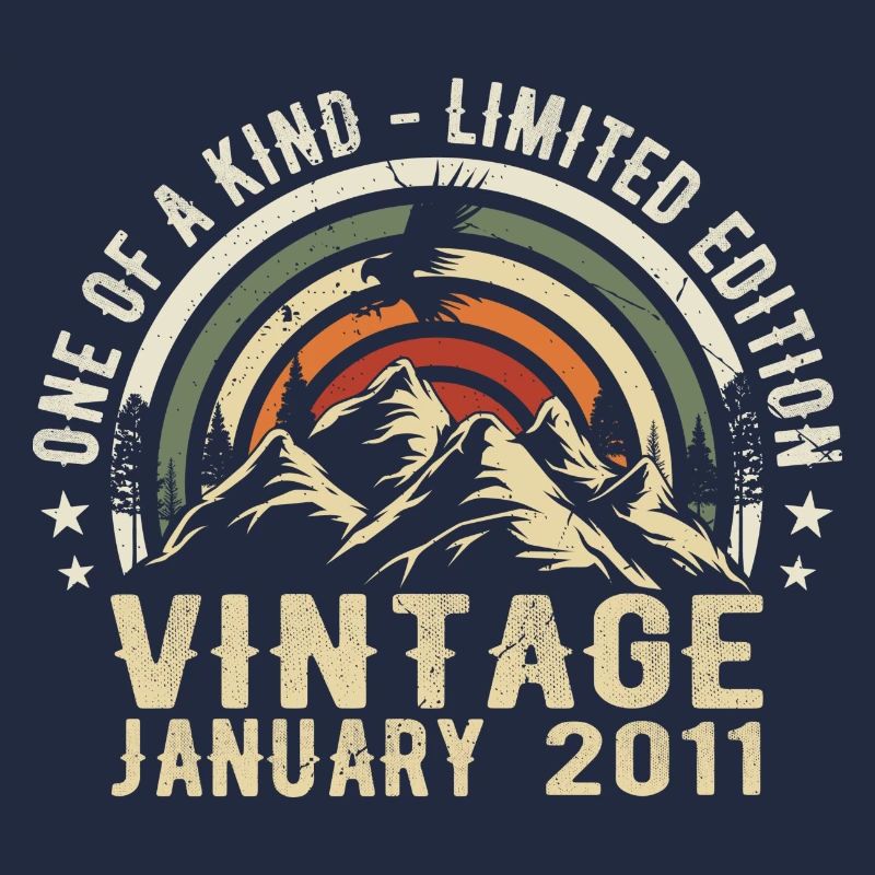 Januar 2011 Geburtstagsgeschenk - Original 14 Jahre