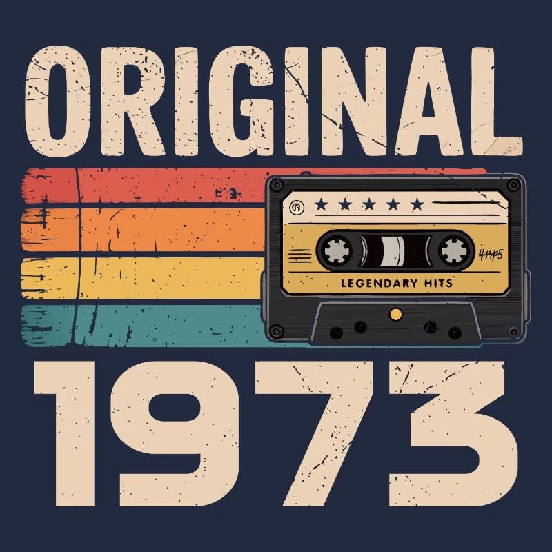 Originales 1973er Retro-Jubiläum 1973