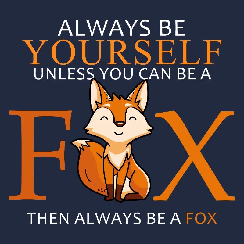 Always Be Yourself Unless You Can Be A Fox Gift