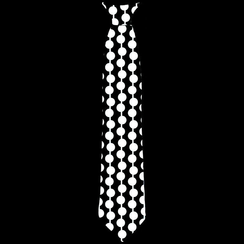 Tie Dots - Dots noir blanc motif -