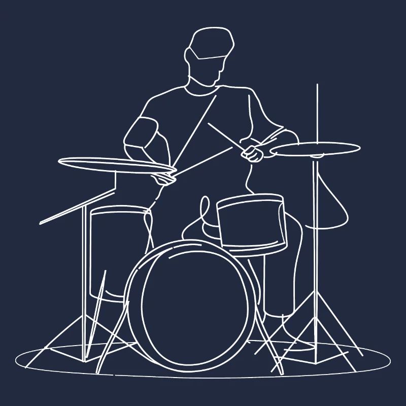 Dessin du batteur