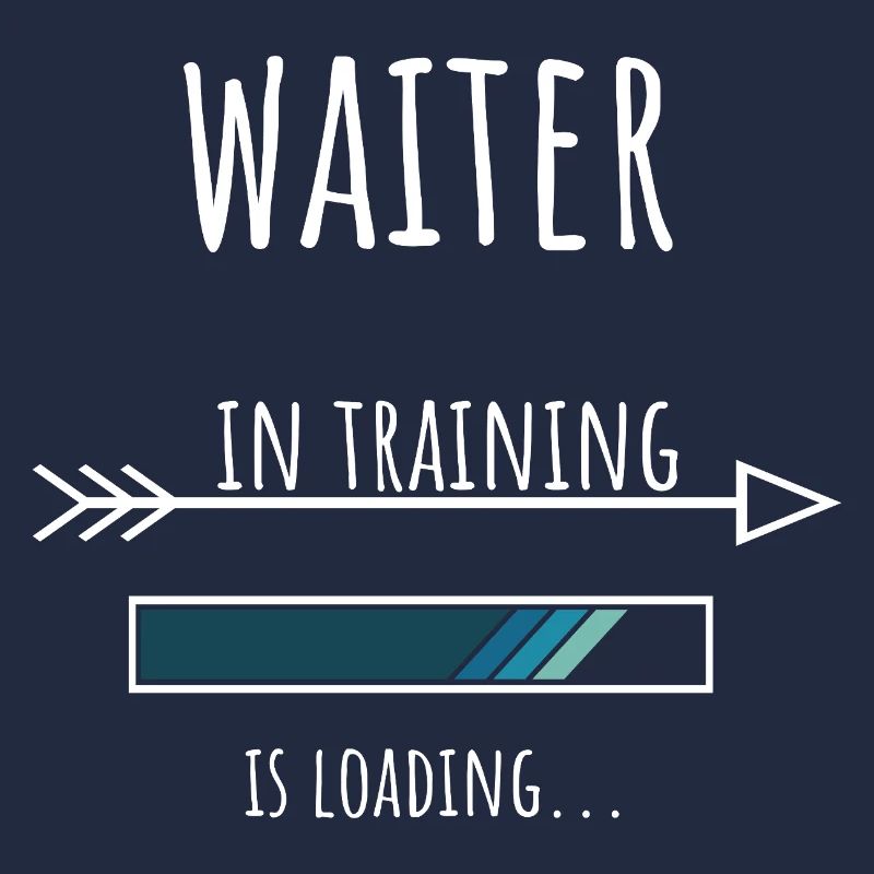 Waiter Geschenk Beruf Ausbildung Kellner