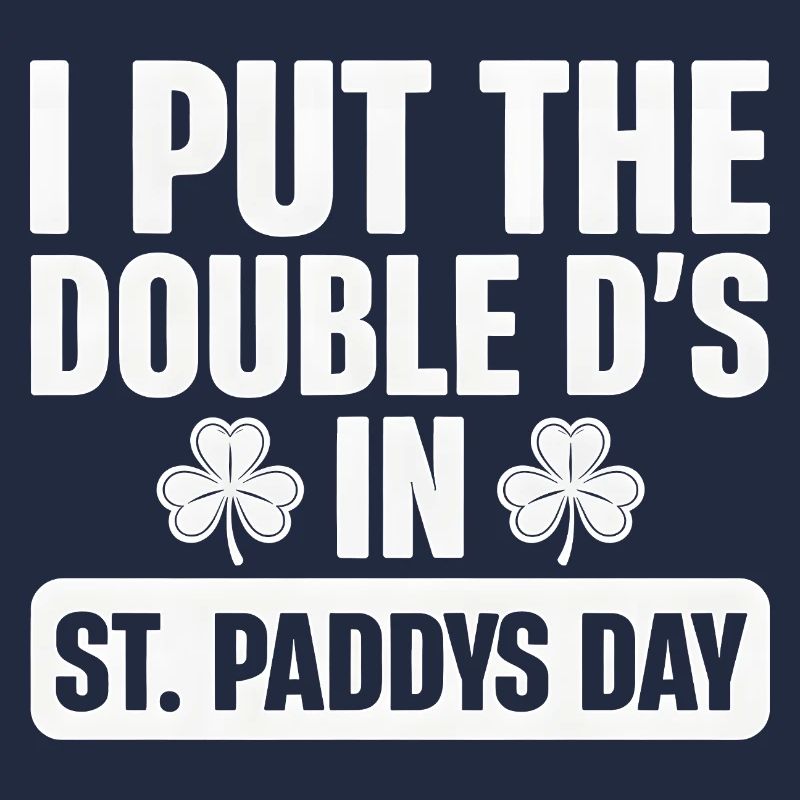 Tee de la Saint-Patrick en double Ds