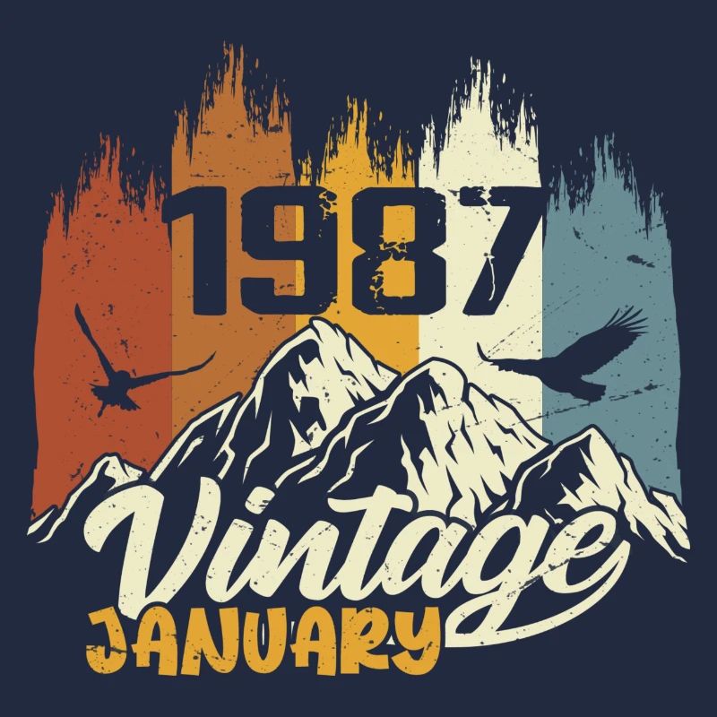 Anniversaire Janvier 1987 - Cadeau Janvier 1987