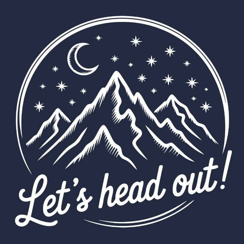 Mountains Backpack Adventure Shirt