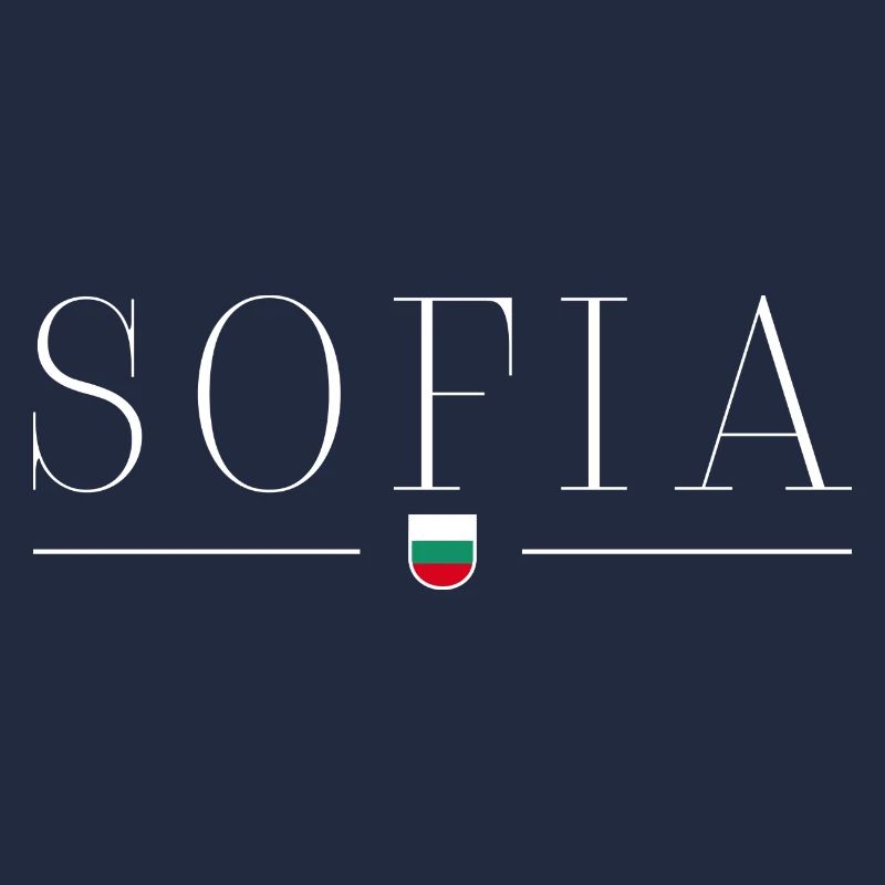 Sofia, Bulgaria Style Design T-Shirt