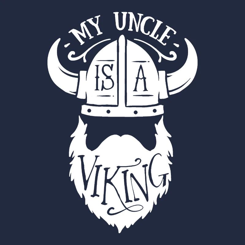 Viking uncle beard beard niece nephew gift