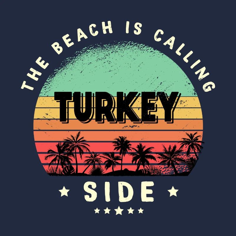 Design de plage Side Turkey
