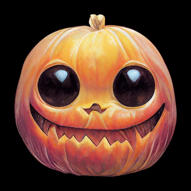 Pumpkin Head For Halloween