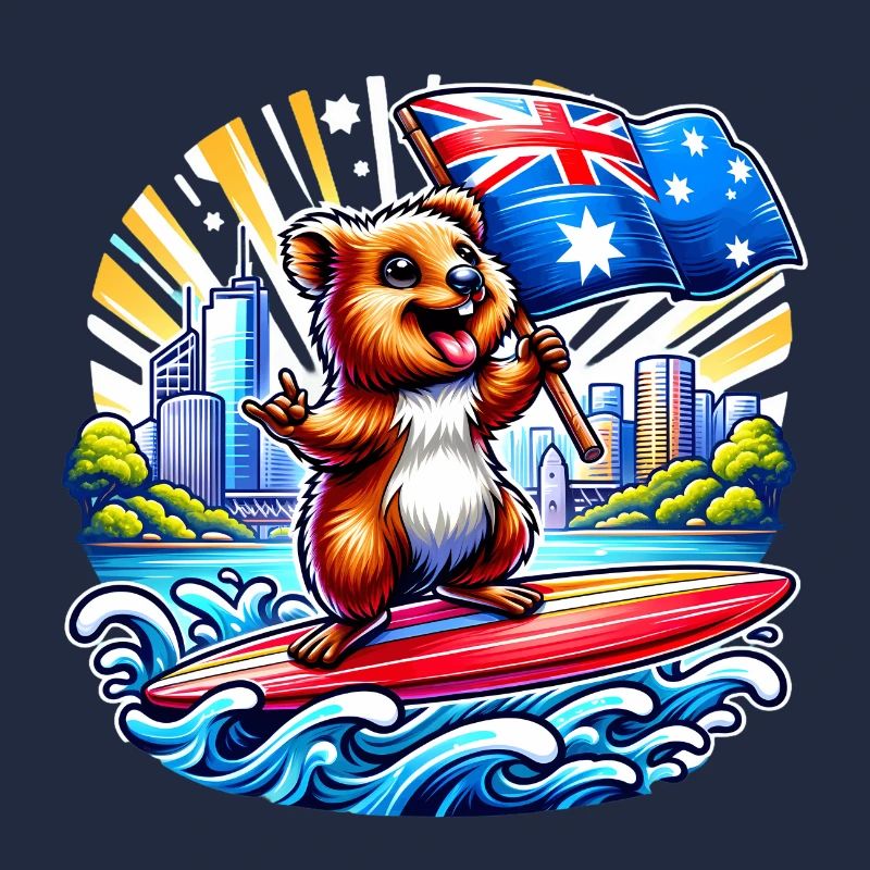 Design de surf australien Quokka
