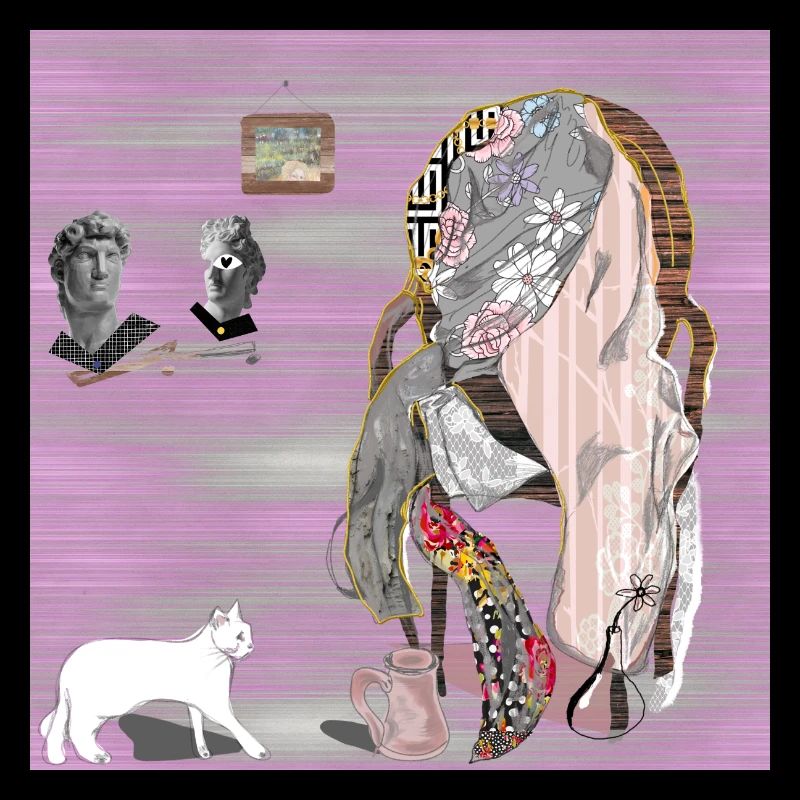 Chaise de Reflections Glitched