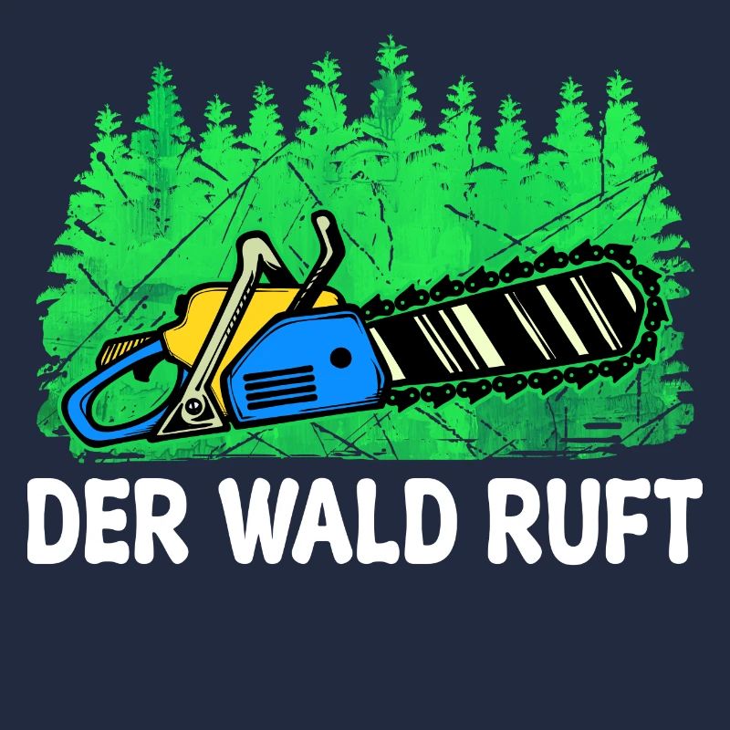 Lumberjack Chainsaw Tree Statement Lumberjack