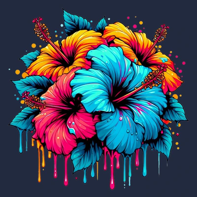 Fleurs d’hibiscus