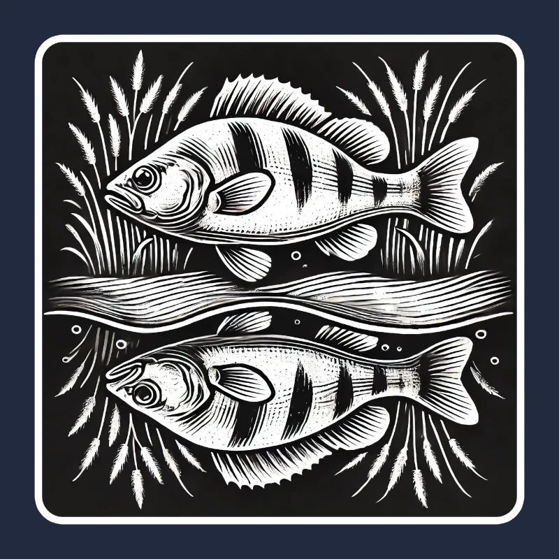 Perche, poisson, ange