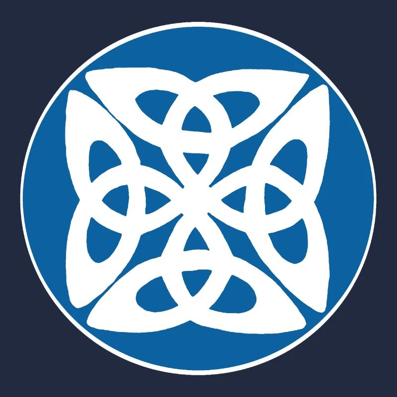 Symbole celte bleu