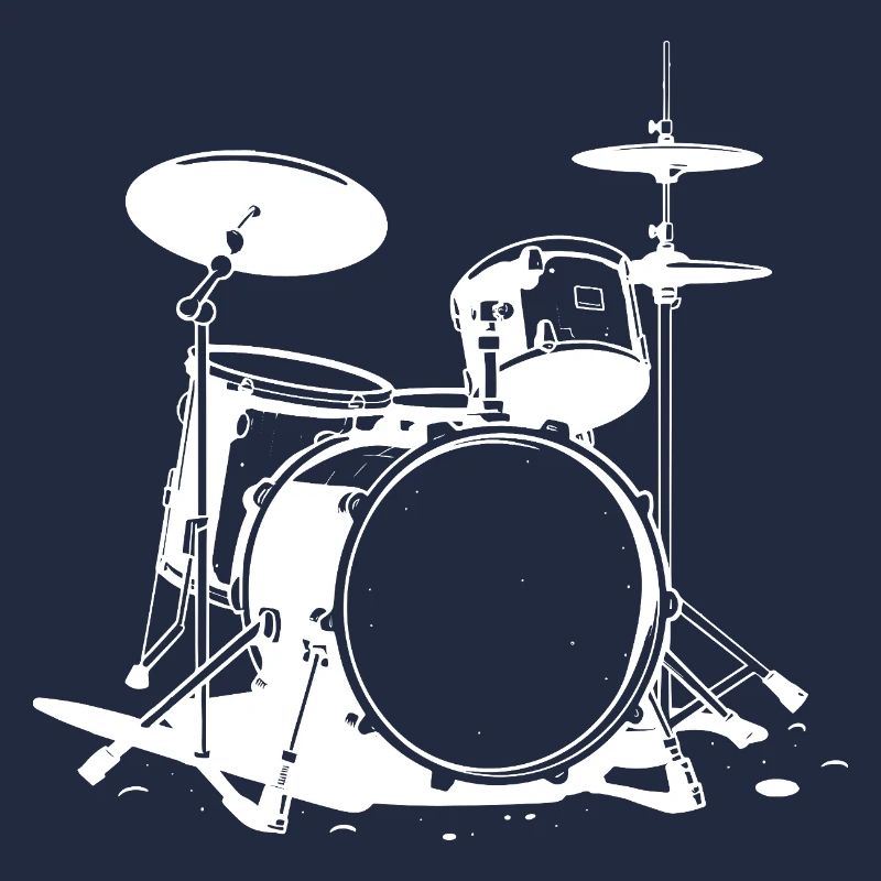 Drumset Zeichnung