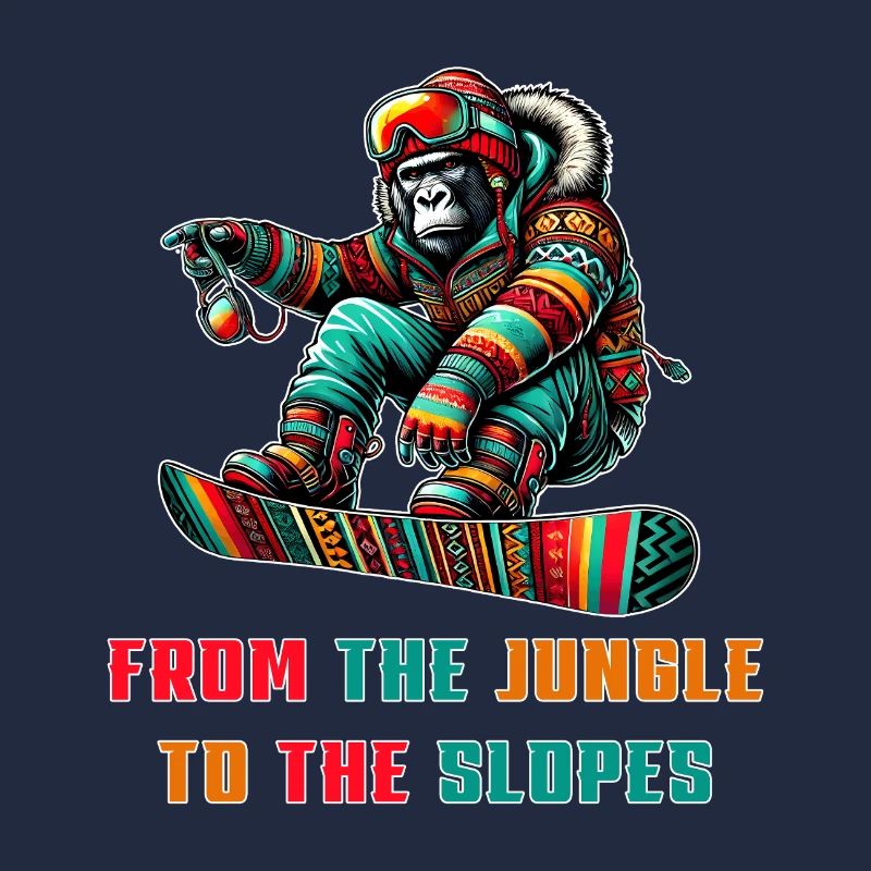 Gorilla Snowboard – Design